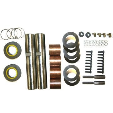 King Pin Set with Composite Bushings