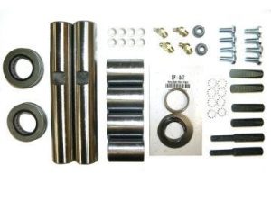 King Pin Set with Bi-Metal Bushings - Pre-Sized/No Ream