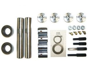 King Pin Set with Bi-Metal Bushings (w/ Dust Caps) | SKB-637