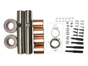 King Pin Set with Composite Bushings (w/o Dust Caps) - Kenworth/Rockwell