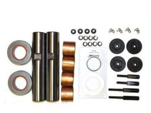 King Pin Set with Composite Bushings and Dust Covers