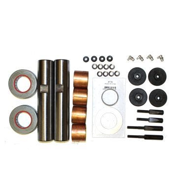 King Pin Set with Composite Bushings and Dust Covers